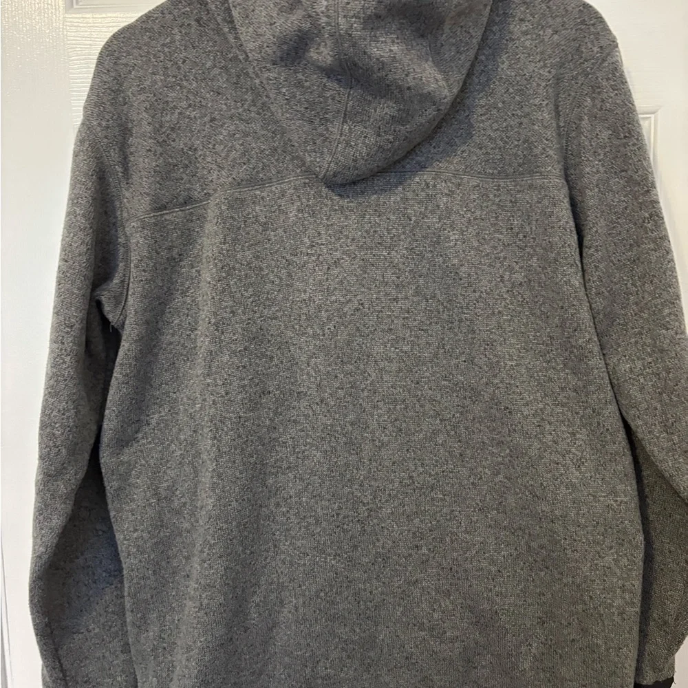 Nike Heather Gray Zip-Up Women’s Hoodie - Picture 2 of 5